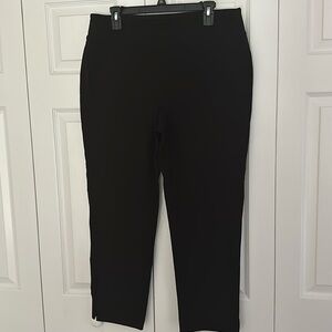Black ankle pants